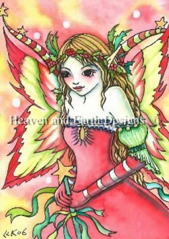 Diamond Painting Canvas - QS Christmas Fairy